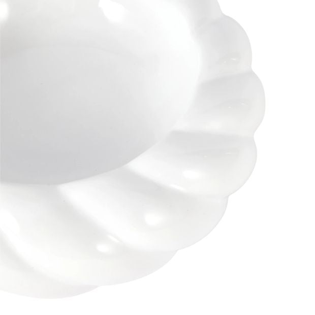 Anko White Twist Edge Decor Bowl