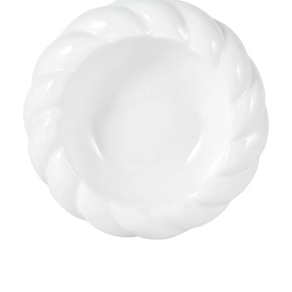 Anko White Twist Edge Decor Bowl