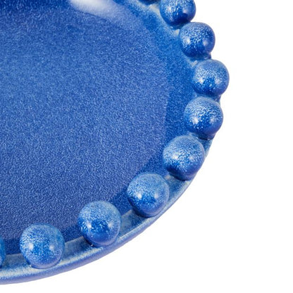 Anko Blue Beaded Edge Decor Bowl