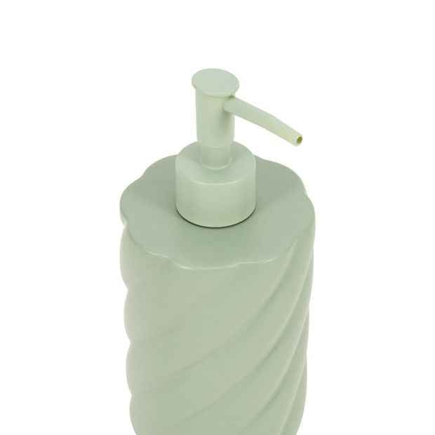 Anko Green Swirl Soap Dispenser