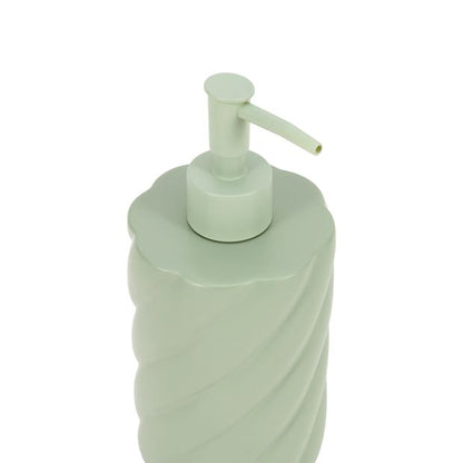 Anko Green Swirl Soap Dispenser