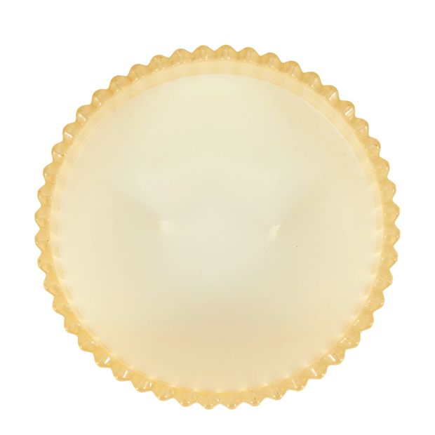 Anko Yellow Bow Lid Glass Candle