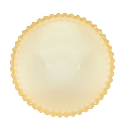 Anko Yellow Bow Lid Glass Candle