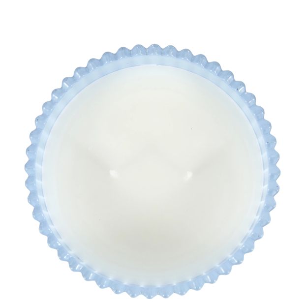 Anko Blue Bow Lid Glass Candle