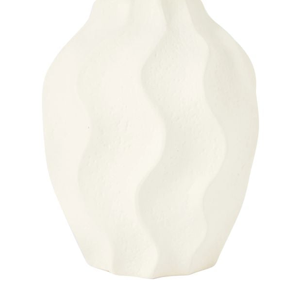 Anko Textured Wavy Ceramic Vase