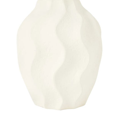 Anko Textured Wavy Ceramic Vase