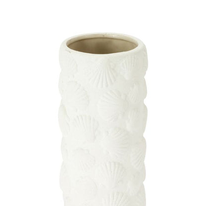 Anko Shell Textured Ceramic Vase