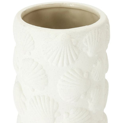 Anko Shell Textured Ceramic Vase