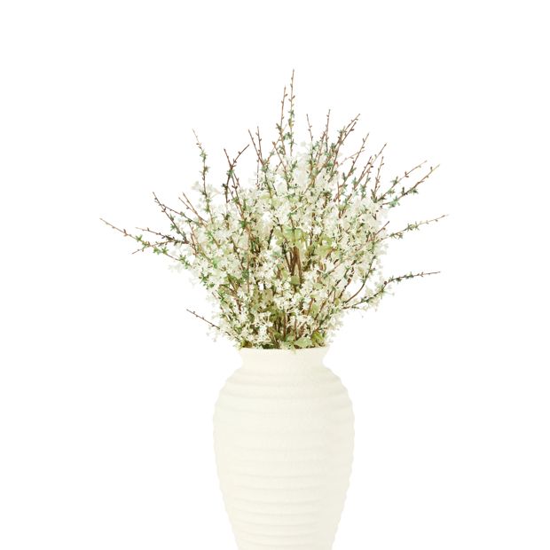 Anko Tall Ribbed Ceramic Vase