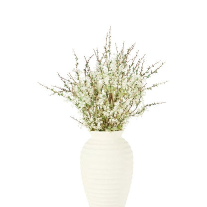Anko Tall Ribbed Ceramic Vase