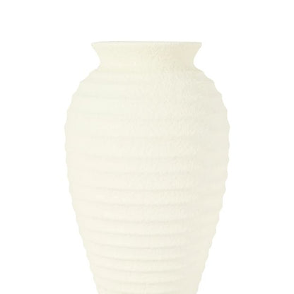 Anko Tall Ribbed Ceramic Vase