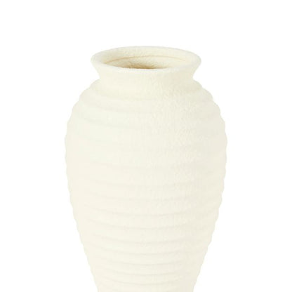 Anko Tall Ribbed Ceramic Vase