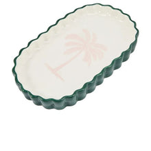 Anko Palm Ceramic Trinket Tray