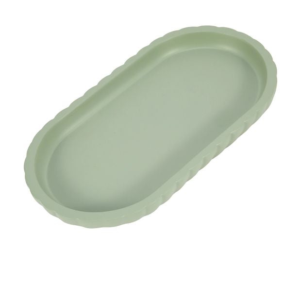 Anko Green Swirl Tray