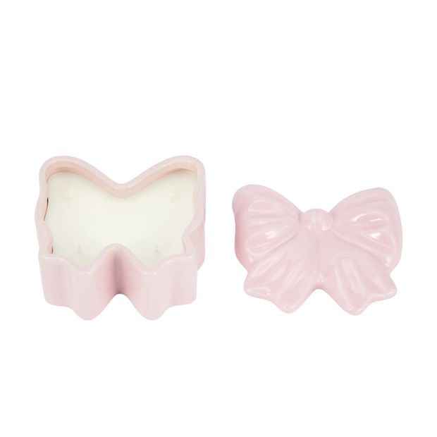 Anko Ceramic Bow Candle