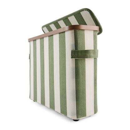 Anko Linen Look Stripe Toilet Roll Holder