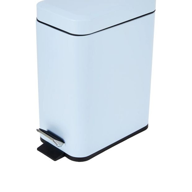 Anko 5L Slim Line Bin - Blue