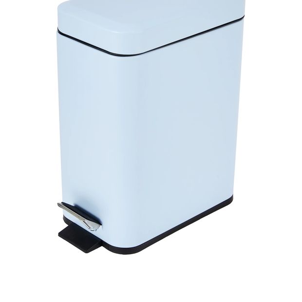 Anko 5L Slim Line Bin - Blue