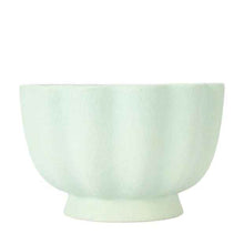 Anko Sage Wave Pedestal Ceramic Candle