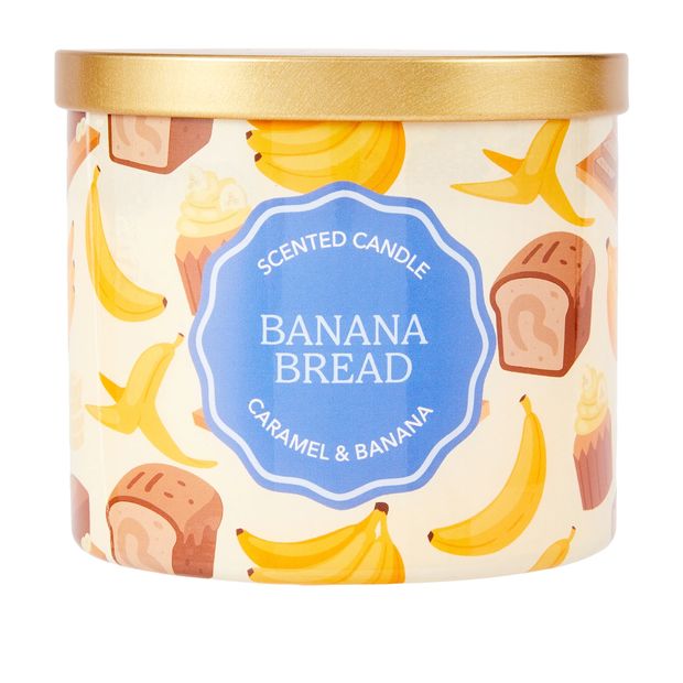 Anko Graphic Banana Bread Candle