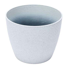 Anko 30cm Textured Linear Pot - White