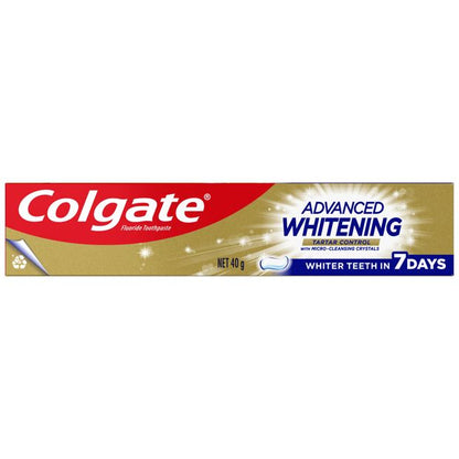 Colgate Advanced Whitening Tartar Toothpaste 40g
