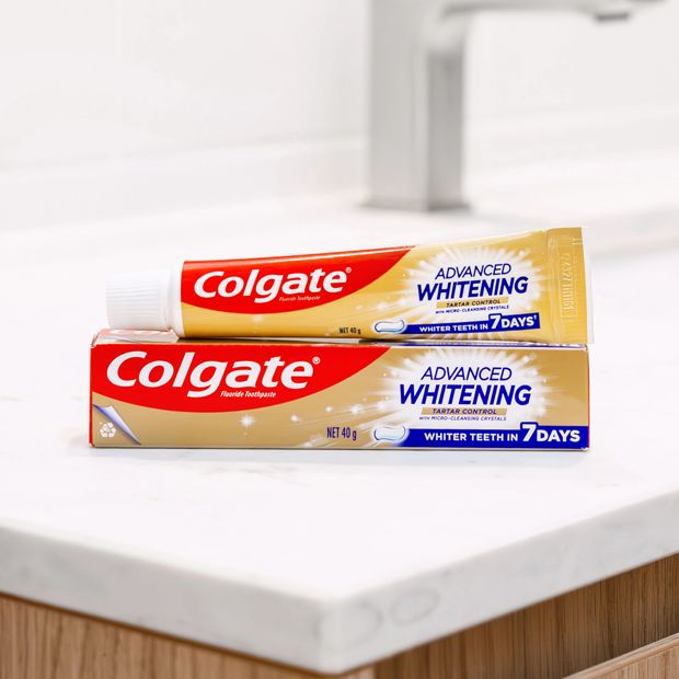 Colgate Advanced Whitening Tartar Toothpaste 40g