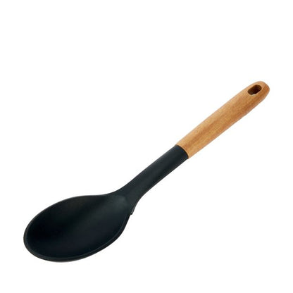Anko Set of 5 Silicone Utensils with Acacia Handles