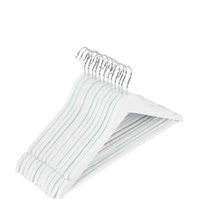 Anko 12 Pack Wooden Hanger - White