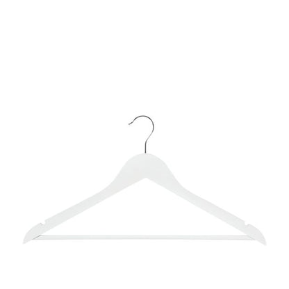 Anko 12 Pack Wooden Hanger - White
