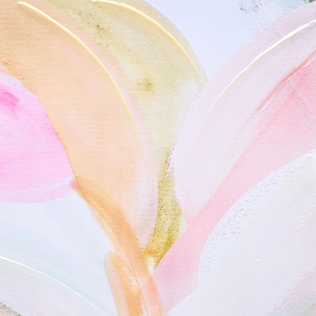 Anko Floral Bloom Framed Canvas - 60cm x 90cm