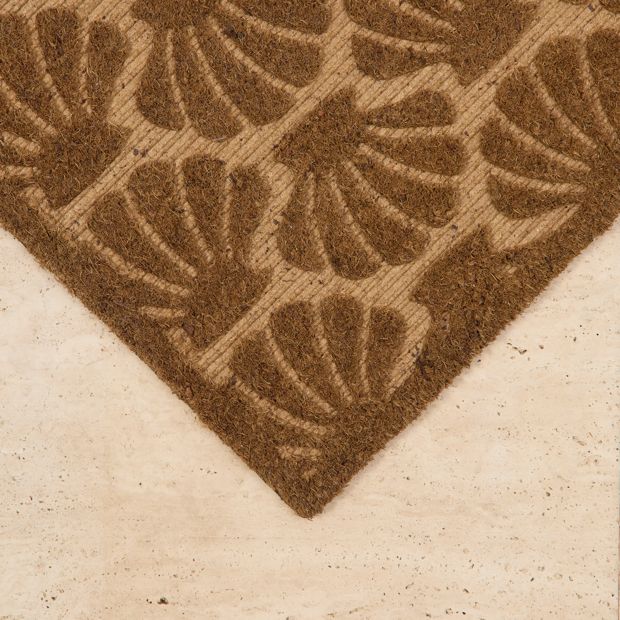 Anko Shell Debossed Door Mat - 100cm x 45cm