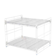 Anko Clear Undersink Extendable Shelves