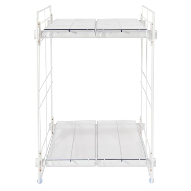 Anko Clear Undersink Extendable Shelves