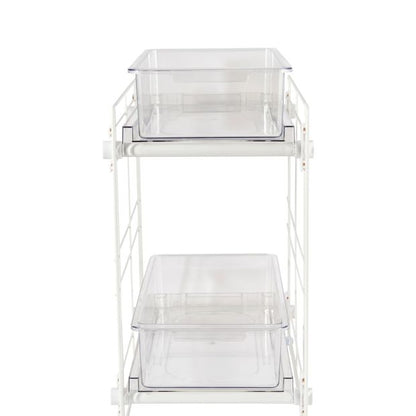 Anko Clear Undersink 2 Tier Drawer