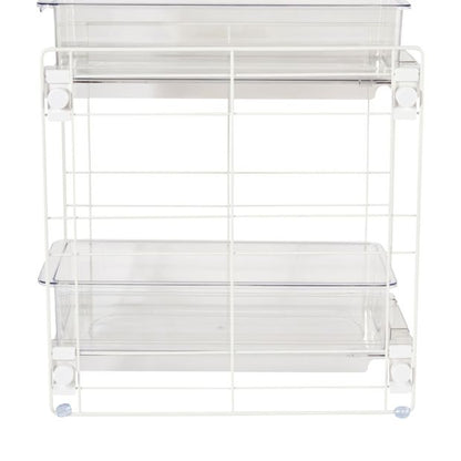 Anko Clear Undersink 2 Tier Drawer