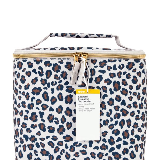 Anko Leopard Insulated Top Loader