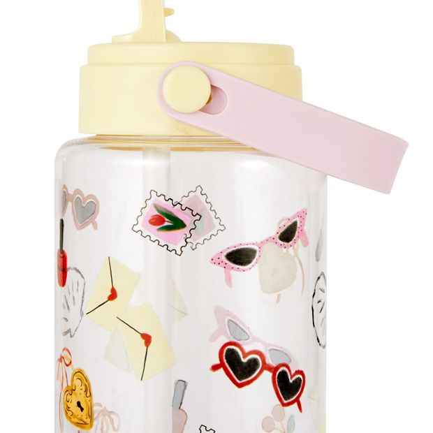 Anko 1L Drink Bottle with Handle - Summer Vacay