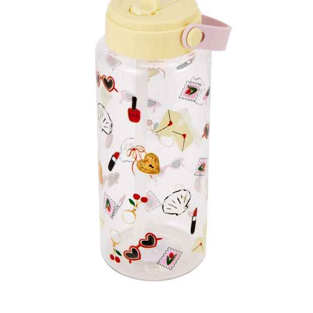Anko 1L Drink Bottle with Handle - Summer Vacay
