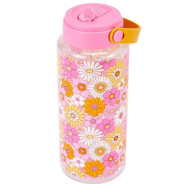 Anko 1L Drink Bottle with Handle - Flower