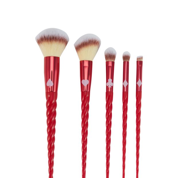 OXX Cosmetics 5 Piece Lucky Western Face and Eye Makeup Brush Set
