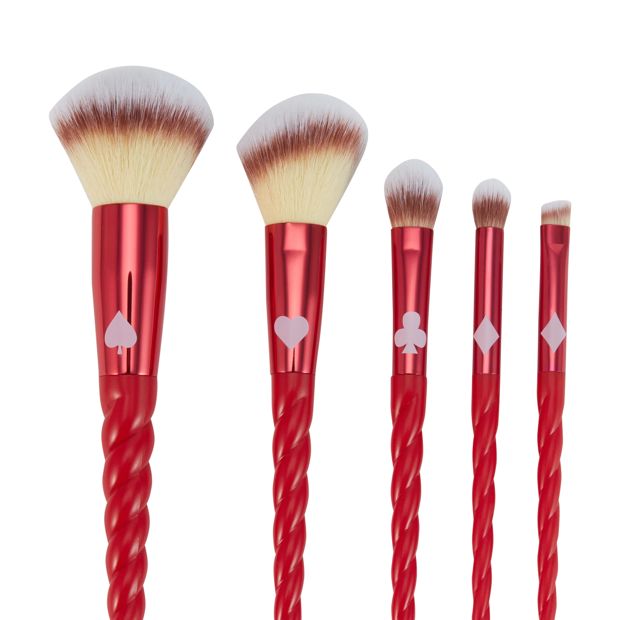 OXX Cosmetics 5 Piece Lucky Western Face and Eye Makeup Brush Set