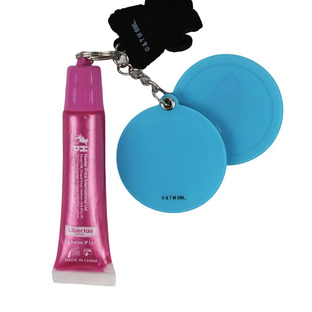 Fuggler Lip Gloss with Keychain - Pink