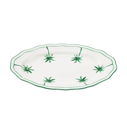 Anko Palm Oval Platter