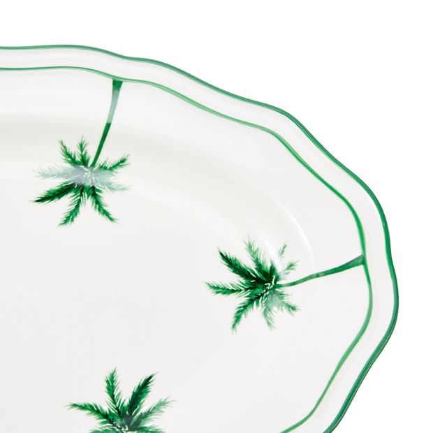 Anko Palm Oval Platter