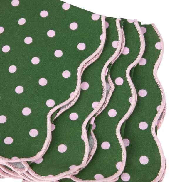 Anko 4 Pack Polka Dot Napkins
