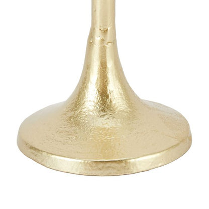 Anko Brass Look Palm Taper Candle Holder