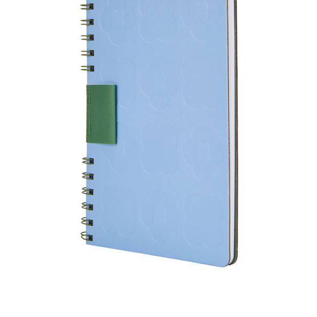 Anko A5 Notebook Blue Deboss 80gsm 120 Pages