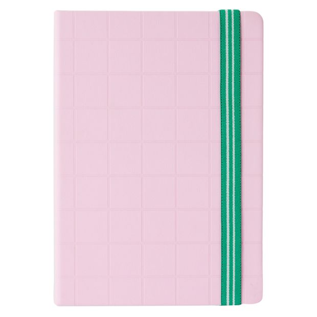 Anko A5 Journal Pink Deboss 80gsm 192 Pages