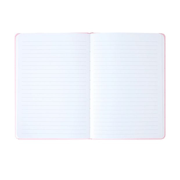 Anko A5 Journal Pink Deboss 80gsm 192 Pages
